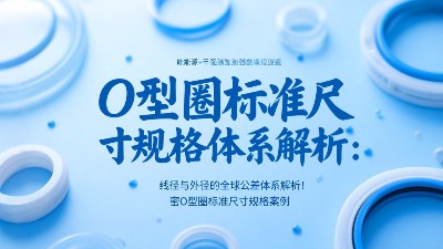 O型圈標準尺寸規格體系解析：線徑與外徑的全球公差體系解析！