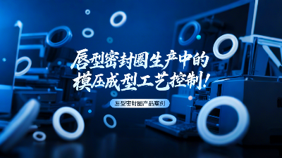 唇型密封圈生產中的模壓成型工藝控制！