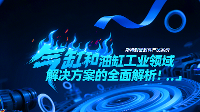 <i style='color:red'>斯特封密封圈</i>產品案例丨氣缸和油缸工業領域解決方案的全面解析！