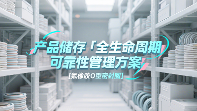 氟橡膠<i style='color:red'>o型密封圈</i>丨產(chǎn)品儲(chǔ)存?全生命周期可靠性管理方案！?