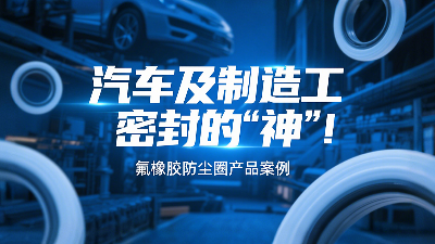 氟橡膠防塵圈產品案例 ? 汽車及制造工業密封的“神”！