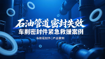 石油管道密封失效？車削密封圈緊急救援案例？