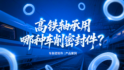 高鐵軸承用哪種車削密封圈？