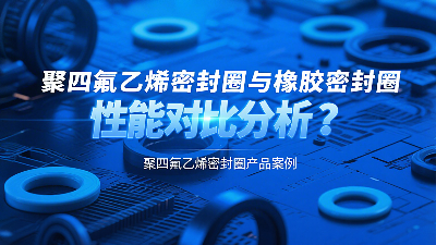 <i style='color:red'>聚四氟乙烯密封圈</i>與橡膠密封圈性能對比分析？