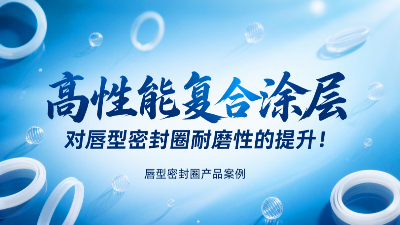 高性能復合涂層對唇型密封圈耐磨性的提升！