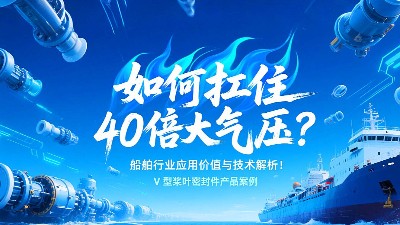 V型槳葉密封圈 ?  如何扛住40倍大氣壓：船舶行業應用價值與技術解析！