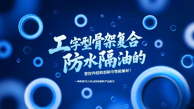 一種具有防水隔油的密封圈產品案例 ? 工字型骨架復合防水隔油的密封圈結構創新與性能解析！