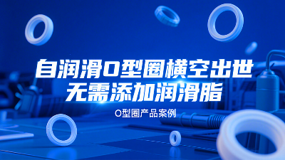 自潤滑O型圈橫空出世！無需添加潤滑脂？