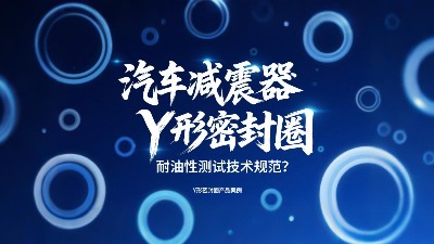 汽車減震器Y形密封圈耐油性測試技術規范？