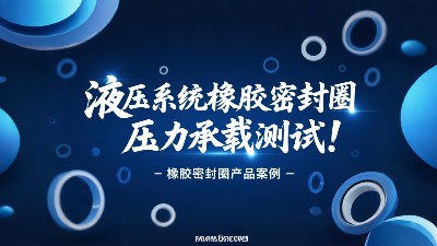 液壓系統橡膠密封圈壓力承載測試！
